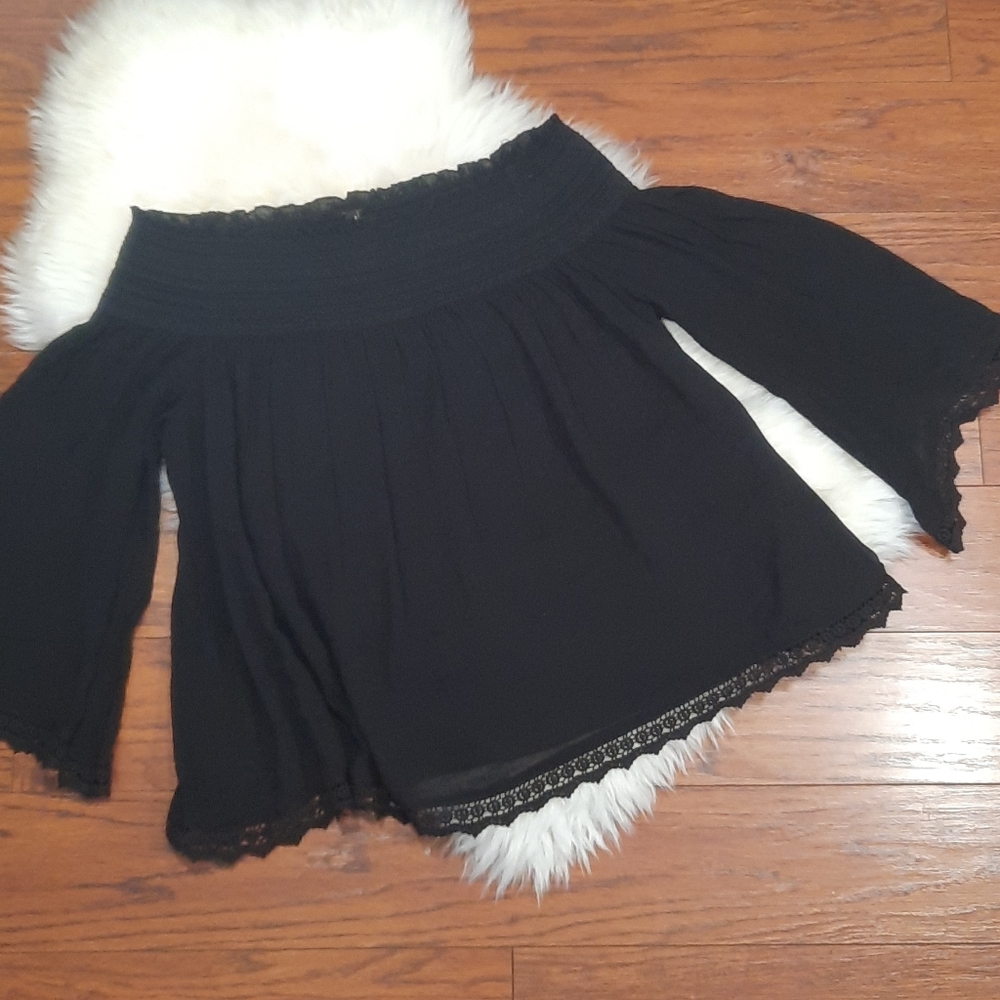 Zara Trafaluc Collection Boho Blouse